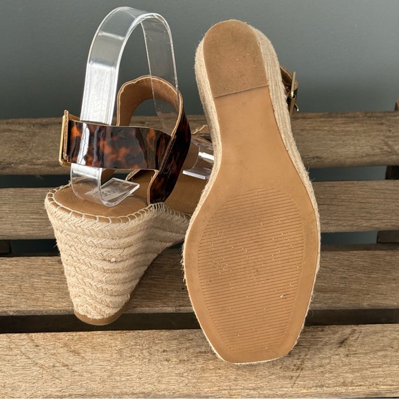 STEVE MADDEN Uri Espadrille Wedge Sandal 8 A29 - Picture 9 of 9